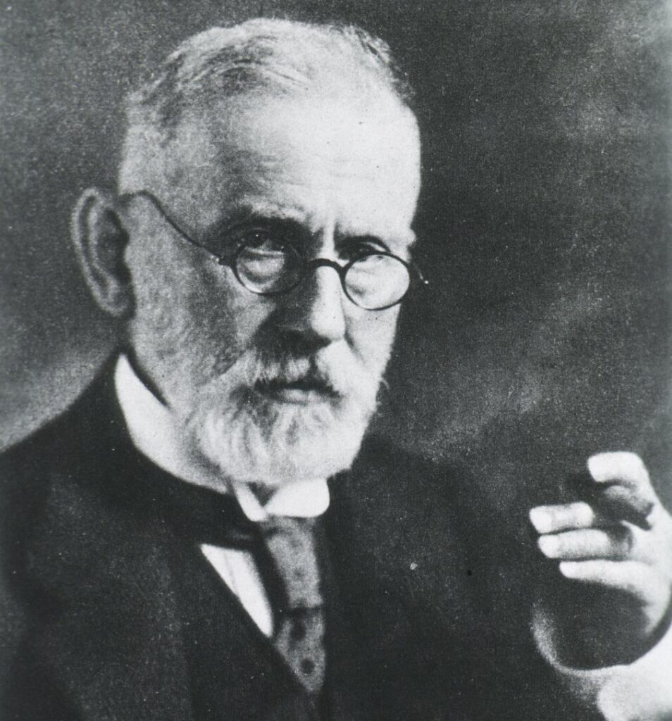 Paul Ehrlich with his signature cigar.