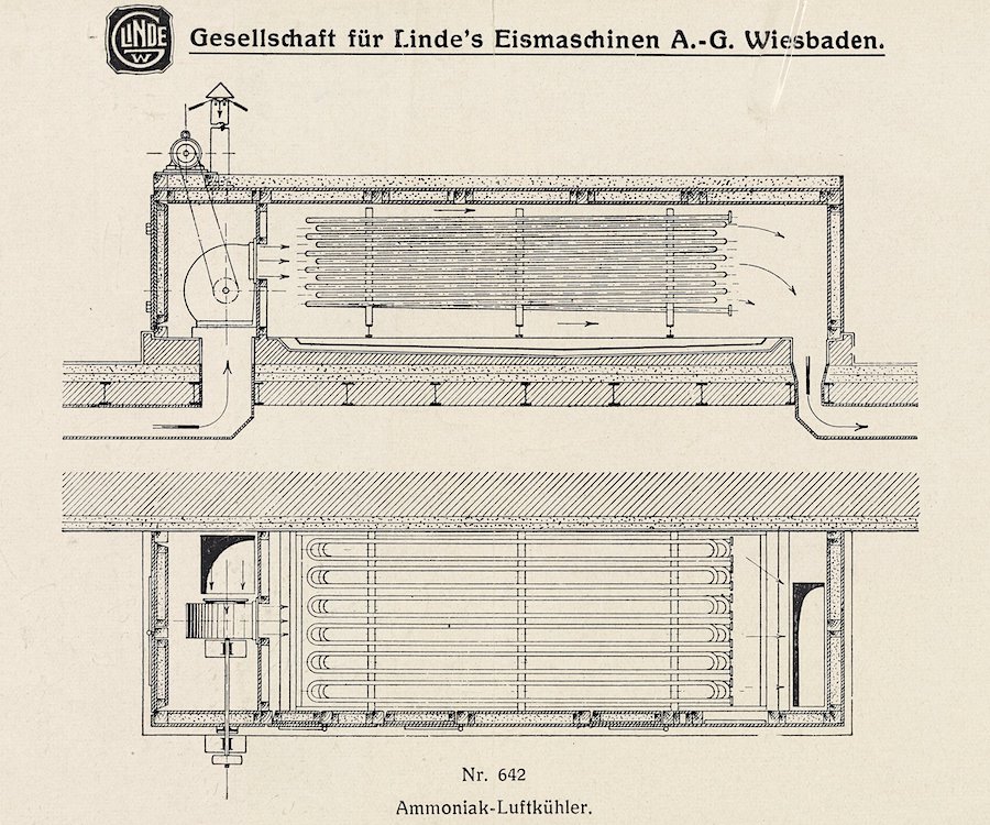Diagram of a Linde Ice Machine