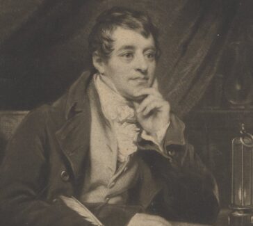 Portrait of Sir Humphrey Davy Bar't., after 1821.