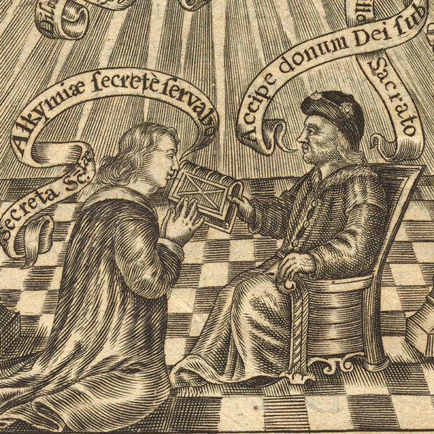 Engraving from old book
