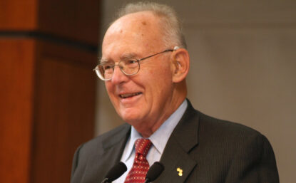 Gordon Moore at the Chemical Heritage Foundation in 2005.