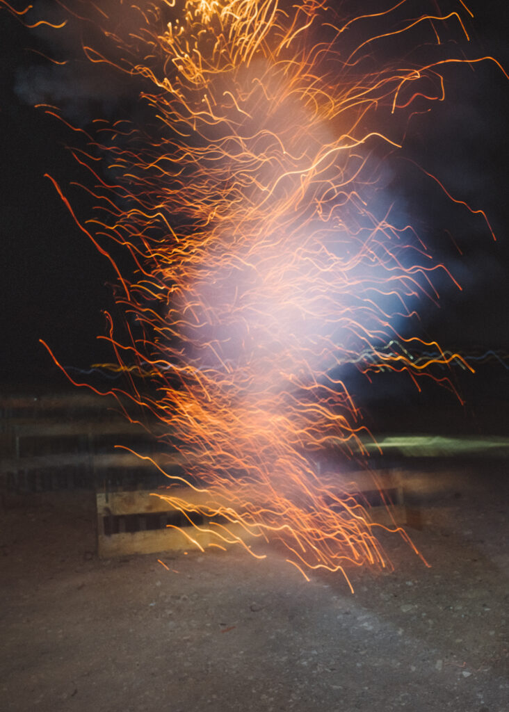 Abstract photo of fireworks