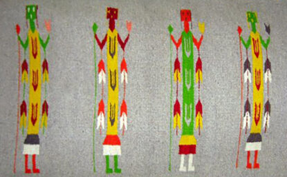 Navajo prayer rug