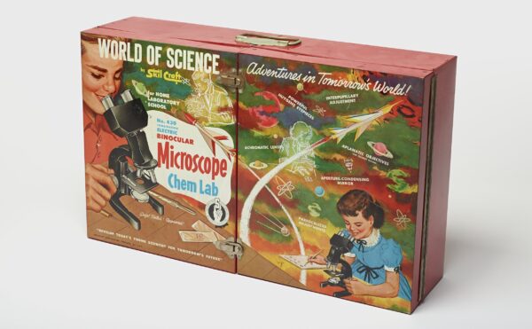 chemistry set from the 1960s