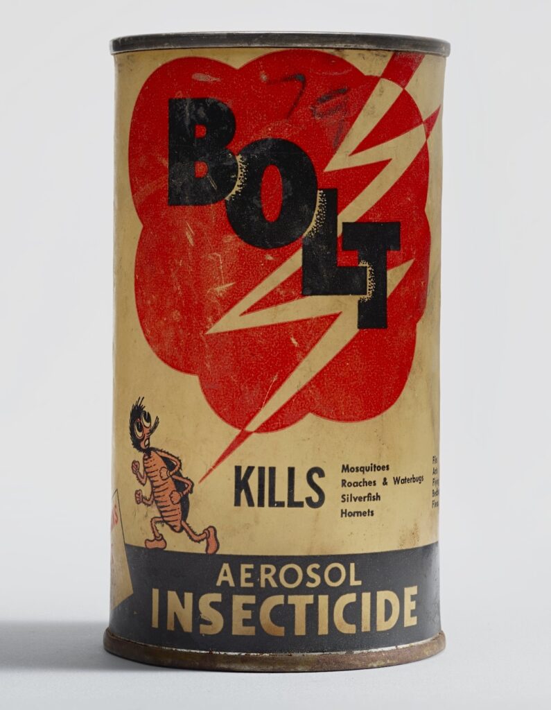 can of aerosol insecticide